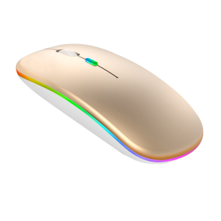 เมาส์ไร้สาย มีแบตในตัว ไร้เสียง Wireless Mouse บลูทูธ