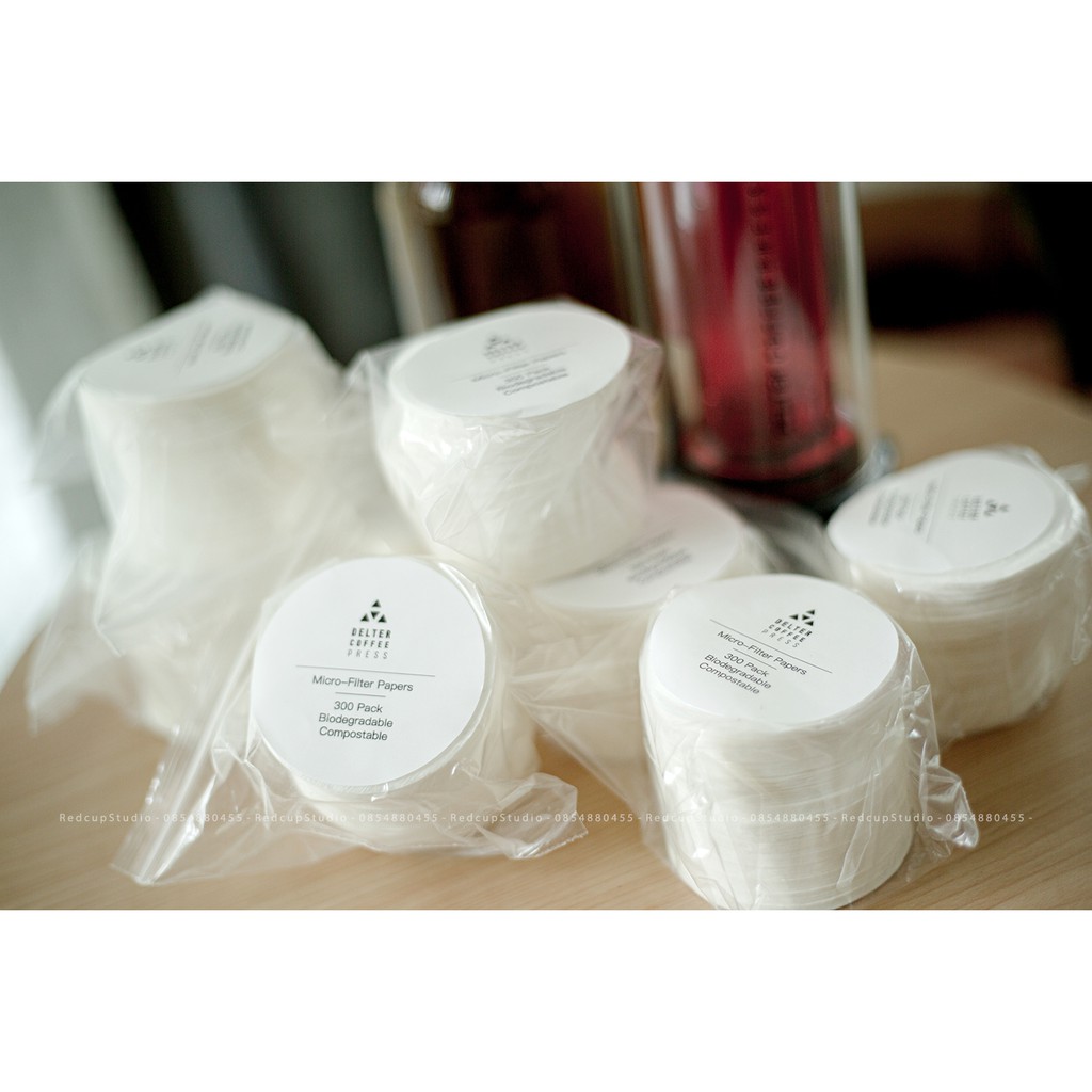 Delter Coffee Press Paper Filter // กระดาษกรองสำหรับเครื่องชง Delter