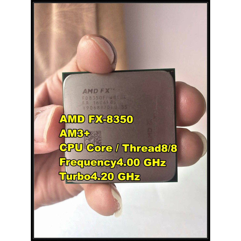 CPU AMD FX 8350 4.00 GHz.