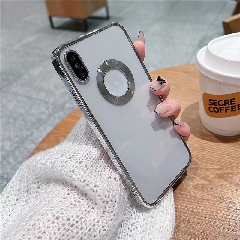 เคสโทรศัพท์มือถือแบบนิ่ม ใส กันรอยเลนส์กล้อง ขอบสี่เหลี่ยม สําหรับ iPhone 11 Pro MAX X XR XS MAX 7 8 Plus se 2020 se 2022 - รูปที่ 3
