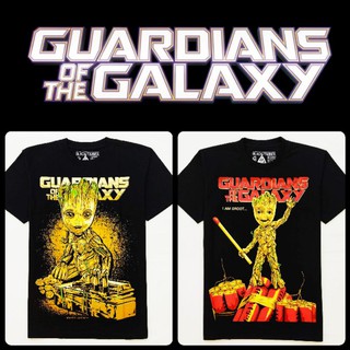 อก34-50นิ้ว เสื้อยืดกรูท Groot  Guardians of the galaxy จาก Black Timber