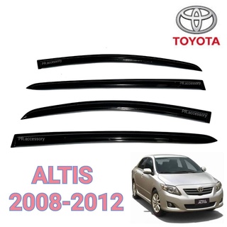 NEW PR กันสาด TOYOTA ALTIS 2008-2012