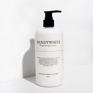 (พร้อมส่ง) Wendy lotion 500 g. โลชั่นเวนดี้ไวท์