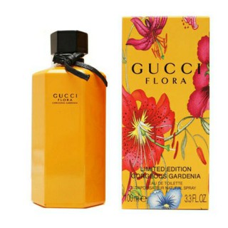 Gucci Flora Garden Gorgeous Gardenia Limited EDT  100 ml.💐แท้100%