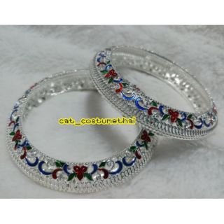 ❄กำไลลงยาสวยๆ อันละ99บาท เส้นผ่าศูนย์กลาง6ซม