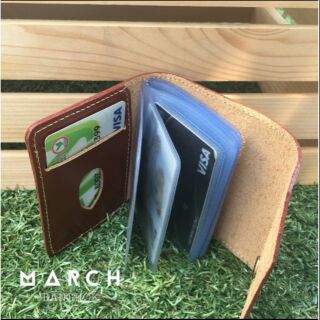 Card Pockets
กระเป๋าใส่ Card /นามบัตร Card Pockets Genuine Leather (หนังแท้)