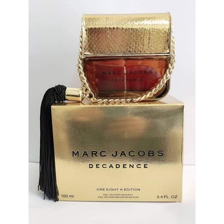 【ของแท้ 💯% 】⚡️ส่งฟรี 🚚 น้ำหอม Marc Jacobs Decadence One Eight K Edition EDP 100 ml. *กล่องขาย* (มาร์คจาคอบส์กระเป๋าทอง)