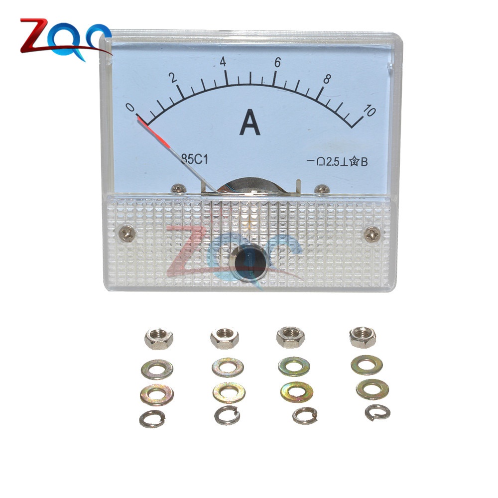 85c1 DC 0 -10A Analog แผง AMP Current Meter เมตรแอมป์มิเตอร์/DC 0 -5A Analog แผง AMP Current Meter เมตรแอมป์มิเตอร์