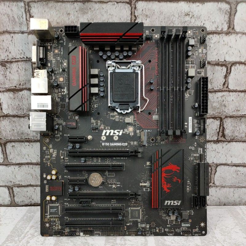 ซ็อกเก็ต 1151 MSI/Asus/Gigabyte 6/7/8/9 Gen เมนบอร์ด DDR4 Gaming Board เมนบอร์ด H110 B150 B250 Mobo