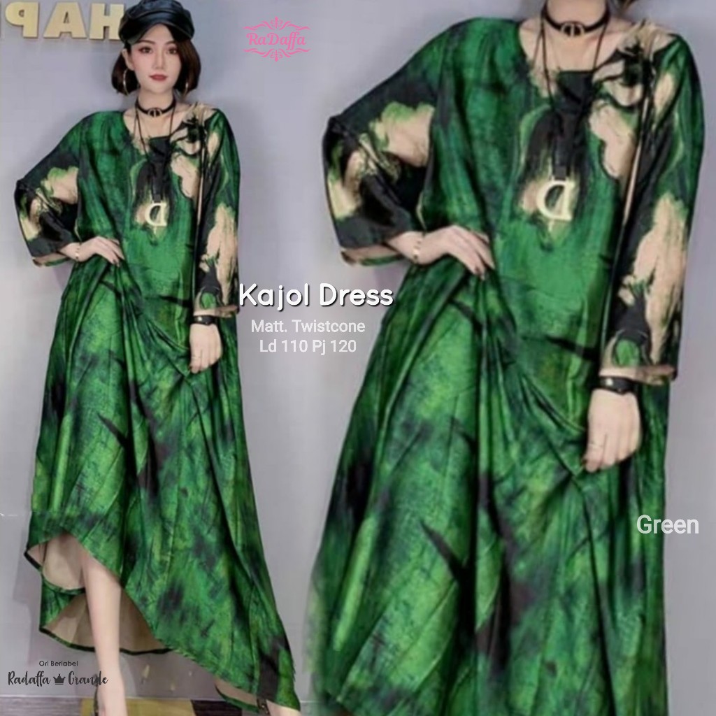 KAJOL MAXY / BY RADAFFA / STRETCHY GAMIS / JUMBO GAMIS / KOREAN GAMIS