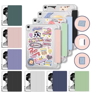 เคสสำหรับ📓 Gen9/Gen7/Gen8 10.2 air4/5 10.9 เคส 10.5 Air3/Case 9.7Air1/2 gen5-6/ โปร11 2021 มีช่องใส่ปากกา⌨🖱