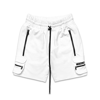 TZ worldwide TZ CARGO SHORTS PANTS - WHITE