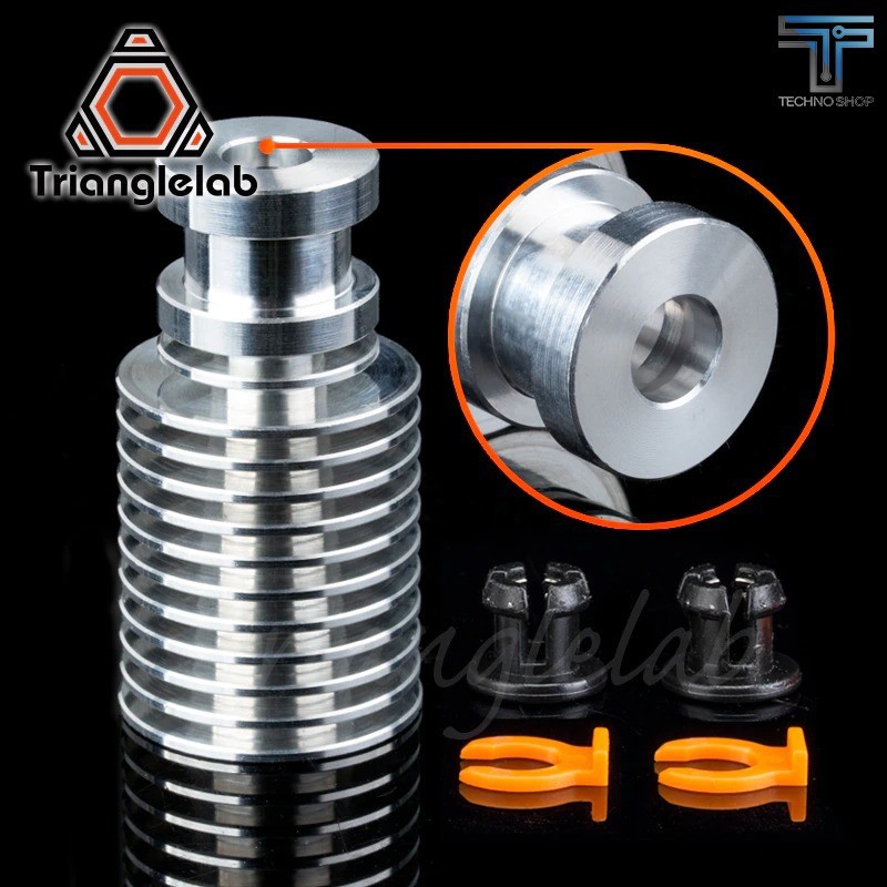 TRIANGLELAB NEW V6 HeatSink Extruder Radiator V6 Hotend 1.75mm Direct & Bowden 3D Printer