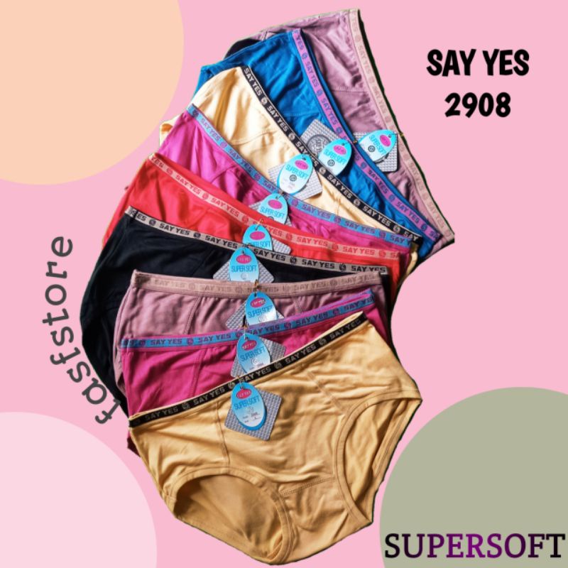 ชุดชั้นในสตรี CD SAY YES 2908 ชุดชั้นในสตรีกางเกงชั้นในสตรี cd ผู้หญิง cd say yes