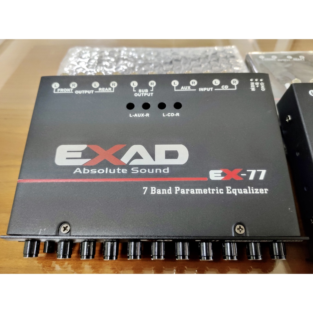 Pre-amp EXAD EX-77​ ปรีแอมป์ มือสอง สภาพดี อุปกรณ์ครบ ราคามือหนึ่ง 6,500 บาท (จัดส่งฟรี)​