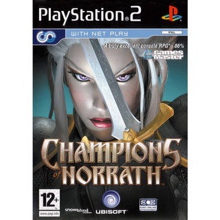 แผ่นเกมส์PS2 Champions of Norrath (Europe) PS2 แผ่นเพล2 แผ่นplay2