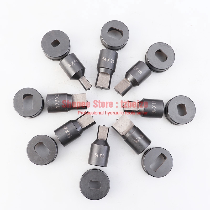 Oval Punch Die For CH-70 Hydraulic Press – 13.5x25mm, Wear-Resistant For Metal & Wood Punching
