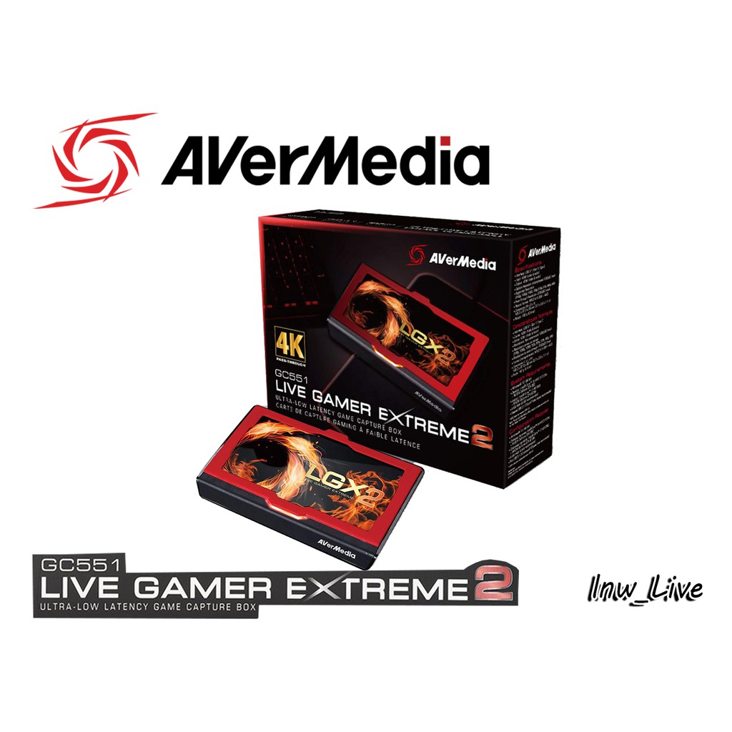กล่องไลฟ์ AVerMedia GC551 Live Gamer Capture Box