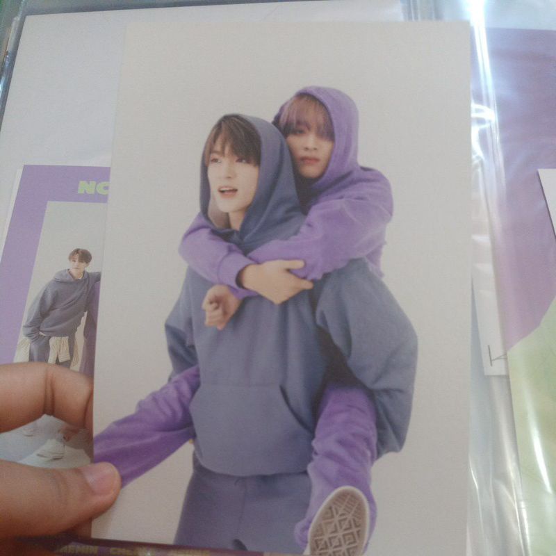 การ์ด Haechan jeno calander จากอวยพรฤดูกาลปี 2021 NCT DREAM