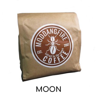 MOONเมล็ดกาแฟ อราบิก้า คั่ว ระดับอ่อน    Process : Yeast Lactic สูตร 2