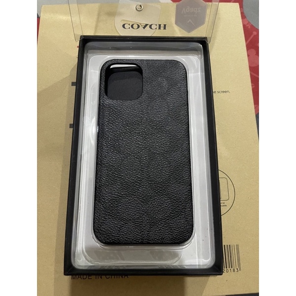 *พร้อมส่ง* COACH case iphone 12 pro max ของแท้