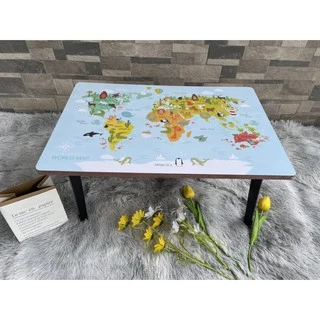 โต๊ะญี่ปุ่นลายรูปแผนที่โลก World map🗺