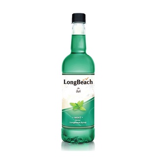 พร้อมส่ง! ลองบีช ไซรัป กลิ่นมิ้นท์ 740 มล. LongBeach Mint Flavoured Syrup 740 ml