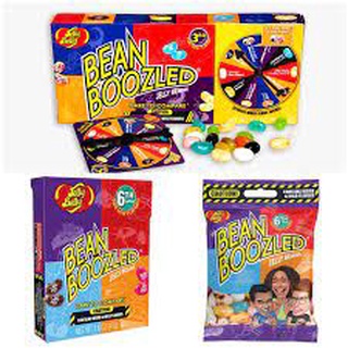 [แฮรี่ กล่องม่วง] ลูกอม Bean Boozled แฮรี่ Jelly belly ลูกอม​แฮรี่​ พอตเตอร์​ BEAN​ BOOZLED​ JELLY 45 ,100 g