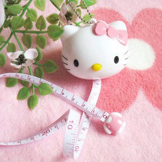 เทปสายวัด ยืดอัตโนมัติ ตลับลายการ์ตูน Hello Kitty