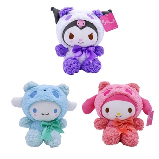 ใหม่ Kuromi Melody Cinnamoroll ตุ๊กตาของเล่นสําหรับเด็ก 20ซม.