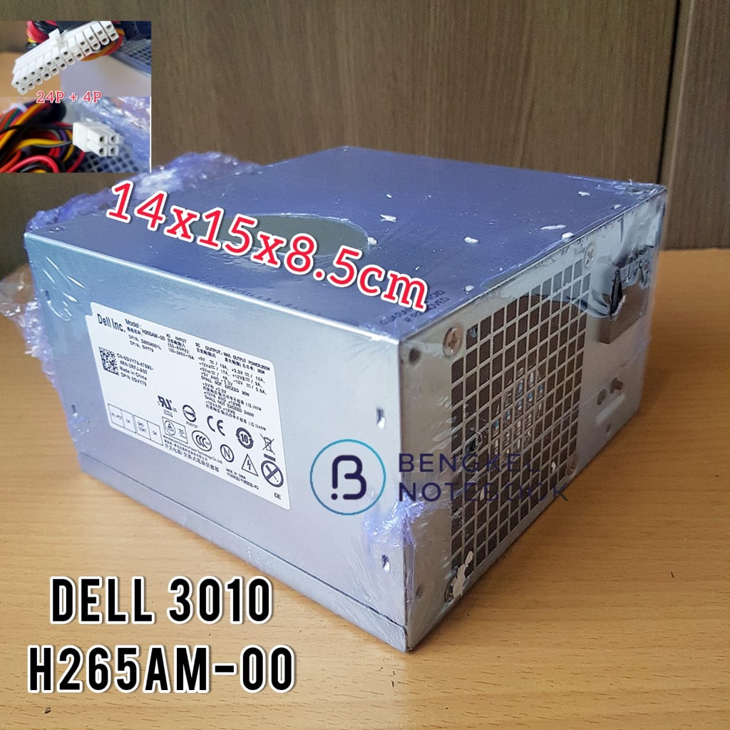 แหล่งจ่ายไฟ PSU PC D3LL Optiplex 390 3010 790 990 7010MT AC265AM-00 AC275AM-00 H265AM-00 L265AM-00 B
