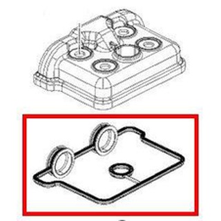 ปะเก็นยางฝาครอบฝาสูบ สำหรับ KTM Duke 200 และ KTM RC 200 รหัส KTM 93536053000 รหัสสินค้า AG8738