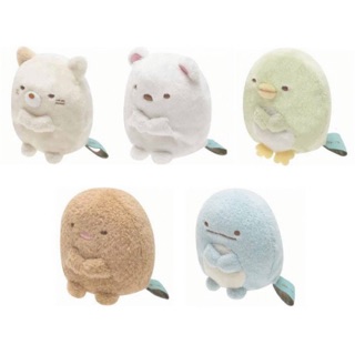 แท้ 100% จากญี่ปุ่น ตุ๊กตา ซานเอ็กซ์ ซูมิโกะ San-X Sumikko Gurashi Taking Seaweed Stuffed Animal Plush Doll ครบเซ็ท5ตัว