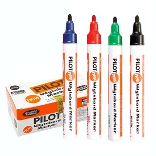 ปากกาไวท์บอร์ด งหัวกลม PILOT มี 3 สี