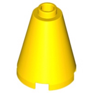 Lego part (ชิ้นส่วนเลโก้) No.3942c  Cone 2 x 2 x 2 - Open Stud