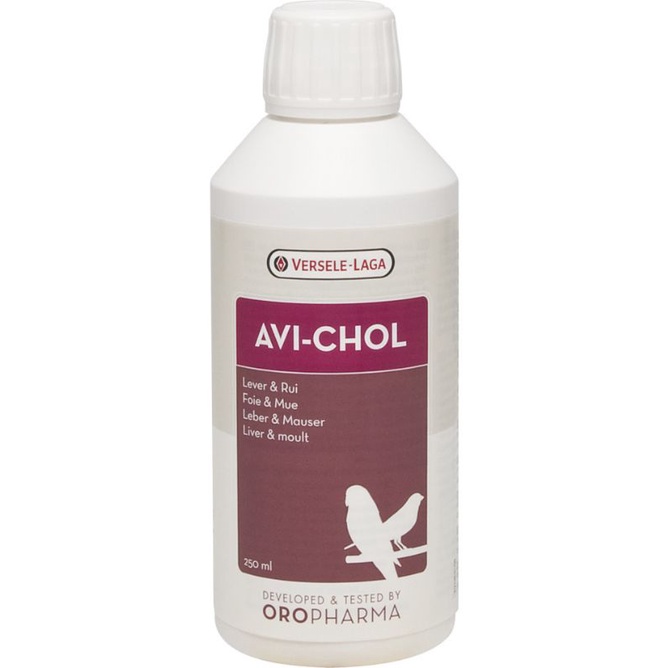 Oropharma Avi-Chol วิตามินบำรุงตับ เร่งผลัดขนใหม่ให้สมบูรณ์ ขนงอกใหม่สีสวย (250ml)