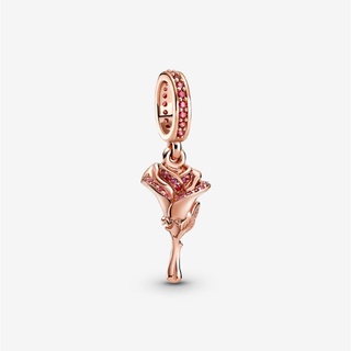 [พร้อมส่ง สินค้าแท้ 💯] Pandora Rose Flower Pendant Charm