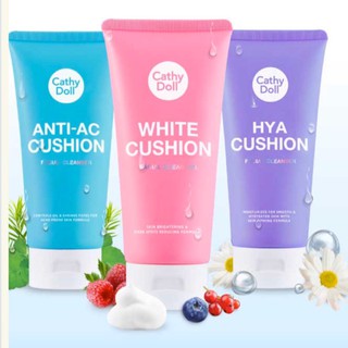 Cathy Doll Facial Foam Cleanser Cushion เคที่ดอลล์ เฟเชียล โฟม คลีนเซอร์ 120 กรัม