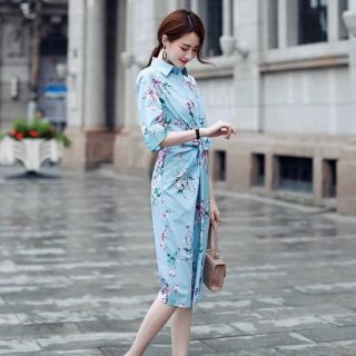 👗Dress​ shirt​ style Korean​👚💞งานที่นางแบบใส่คืองานจริงที่ขาย