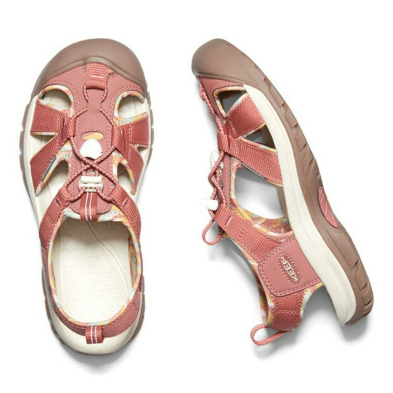 Keen รองเท้าผู้หญิง รุ่น Women-VENICE H2 (BRICK DUST/BIRCH) รองเท้าแตะ รองเท้าเดินป่า ของแท้