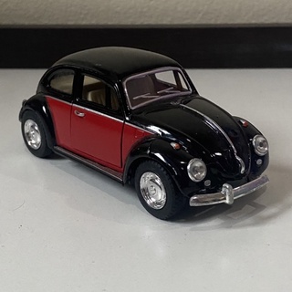 Kinsmary รถเหล็ก รถเต่า volkswagen classical  beetle 1:32 มือ 2