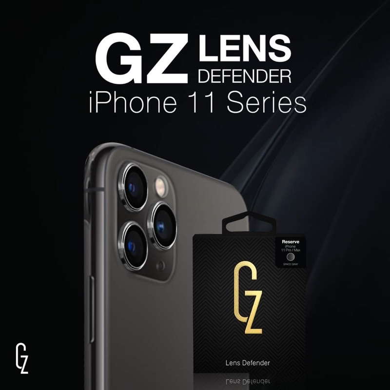 ฟิล์มป้องกันเลนส์กล้อง GZ Lens  Defender สำหรับ iPhone 11 / 11Pro / 11Pro Max