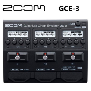 Zoom GCE-3 อินเตอร์เฟซ USB สากล สําหรับกีตาร์ / เสียง / เครื่องดนตรี / บันทึก / โปรเซสเซอร์ DSP