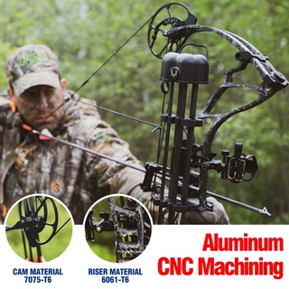 Topoint-Arc คอมโพสิตล่าสัตว์ Daibow Vigor, BCY Rope, Big Speed ​​Hunting Composite Arch, อเมริกา