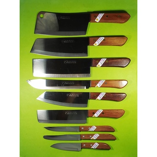 ชุดมีดทำครัวกีวี 9 อัน ใบมีดสแตนเลส Kiwi set 9 pcs no. 503 502 501 172 173 248 22 21 835 Stainless steel Chefs Knives