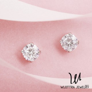 ต่างหูเงิน North Star | Wijittra Jewelry |