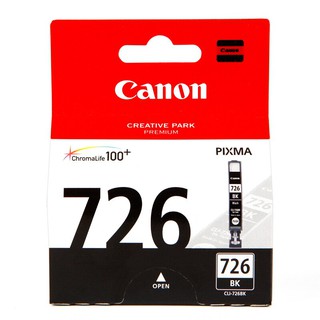 ตลับหมึกอิงค์เจ็ท สีดำ Canon CLI-726BK/Canon CLI-726BK Black Inkjet Cartridge