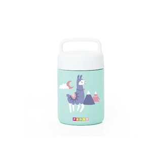 Penny Scallan Design กระปุกเก็บอาหารสแตนเลส Thermal Flask - Loopy Llama