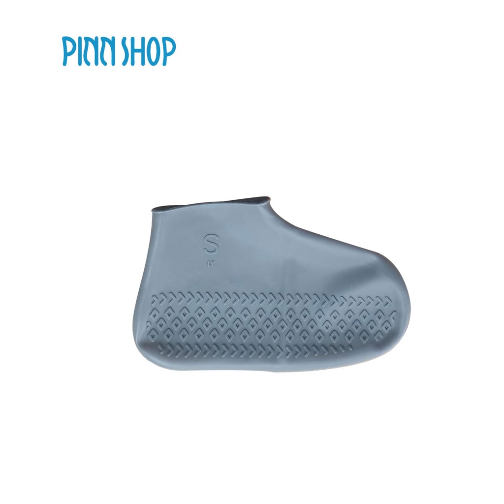Pinn Shop CuteCoolhousehold  รองเท้าซิลิโคนกันน้ำ (สีเทา) มี3ขนาดให้เลือก