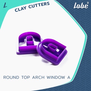 Round Top Arch Window Shape Clay Cutter/ แม่พิมพ์กดดินโพลิเมอร์รูปทรงอาร์ช/ Clay Earring Cutter/ Plastic Polymer Cutter